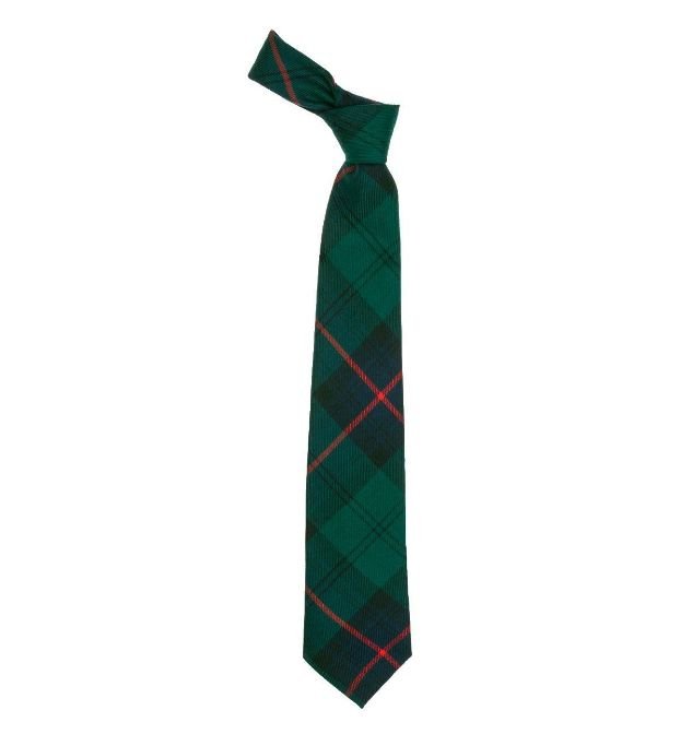 Image 1 of Armstrong Modern Clan Tartan Lightweight Wool Straight Mens Neck Tie