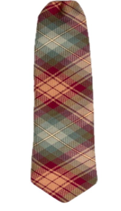 Image 3 of Auld Scotland Tartan Lightweight Wool Straight Mens Neck Tie