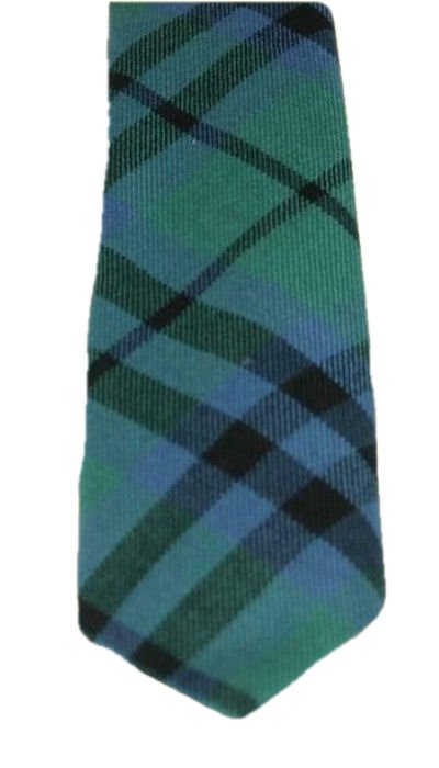 Image 3 of Austin Ancient Clan Tartan Lightweight Wool Straight Mens Neck Tie