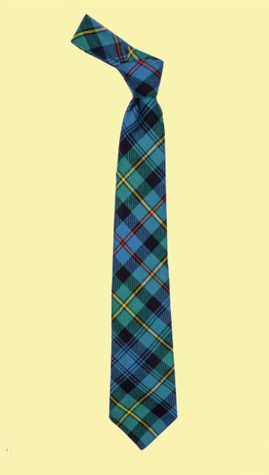 Image 0 of Baillie Ancient Clan Tartan Lightweight Wool Straight Mens Neck Tie