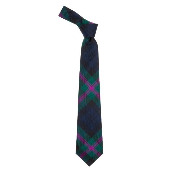 Image 1 of Baird Modern Clan Tartan Lightweight Wool Straight Mens Neck Tie
