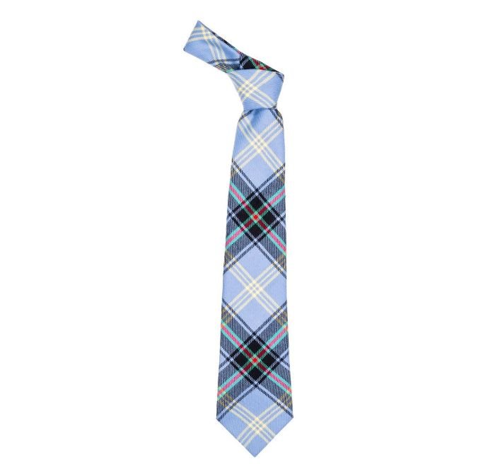 Image 1 of Bell Of The Borders Tartan Lightweight Wool Straight Mens Neck Tie