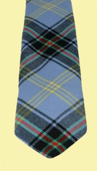 Image 2 of Bell Of The Borders Tartan Lightweight Wool Straight Mens Neck Tie