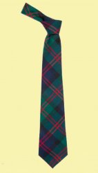 Blair Modern Clan Tartan Lightweight Wool Straight Mens Neck Tie