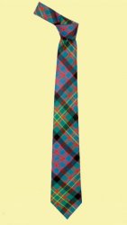 Bowie Ancient Clan Tartan Lightweight Wool Straight Mens Neck Tie