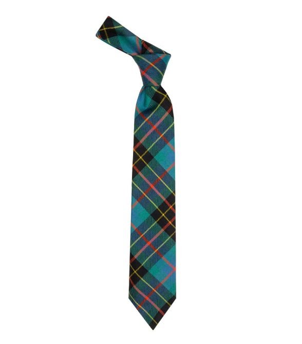 Image 1 of Brodie Hunting Ancient Clan Tartan Lightweight Wool Straight Mens Neck Tie