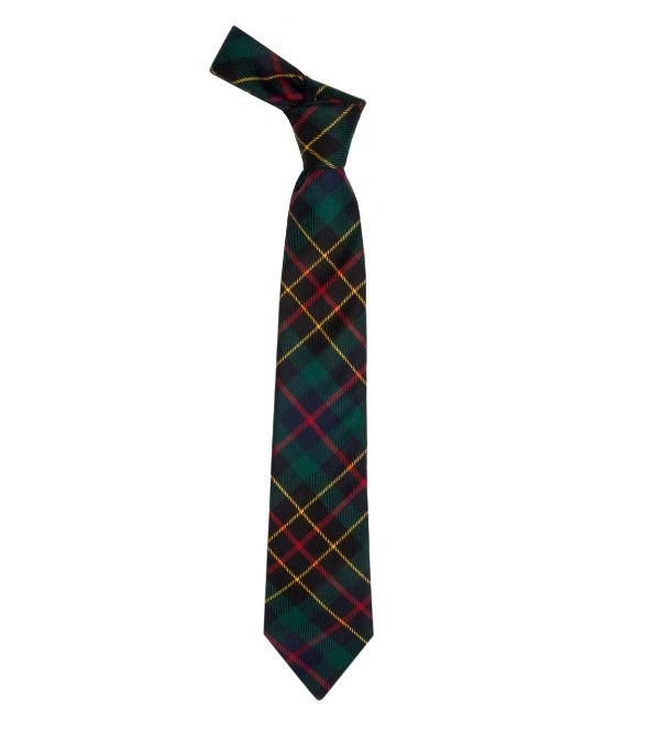 Image 1 of Brodie Hunting Modern Clan Tartan Lightweight Wool Straight Mens Neck Tie