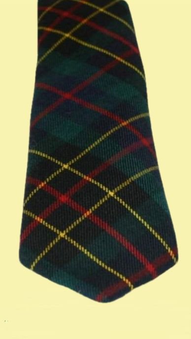 Image 2 of Brodie Hunting Modern Clan Tartan Lightweight Wool Straight Mens Neck Tie