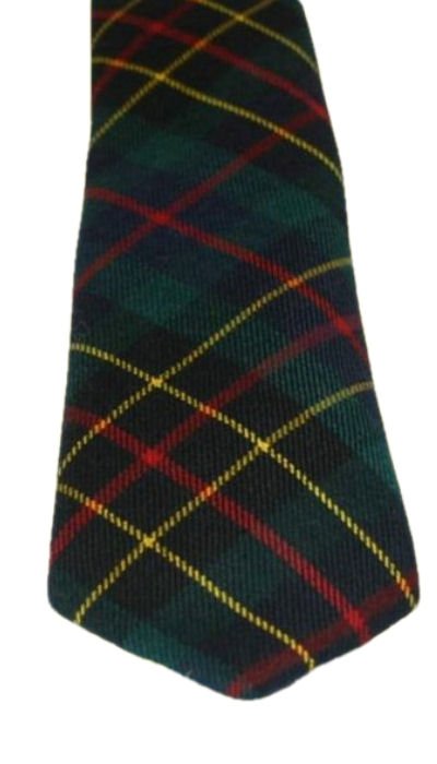 Image 3 of Brodie Hunting Modern Clan Tartan Lightweight Wool Straight Mens Neck Tie