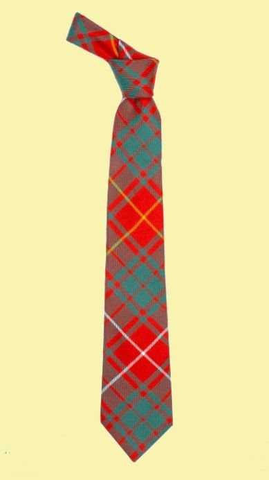 Image 0 of Bruce Ancient Clan Tartan Lightweight Wool Straight Mens Neck Tie
