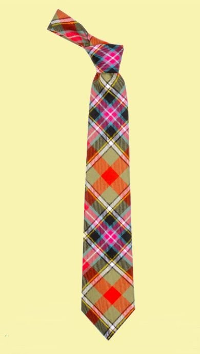 Image 0 of Bruce Of Kinnaird Ancient Clan Tartan Lightweight Wool Straight Mens Neck Tie