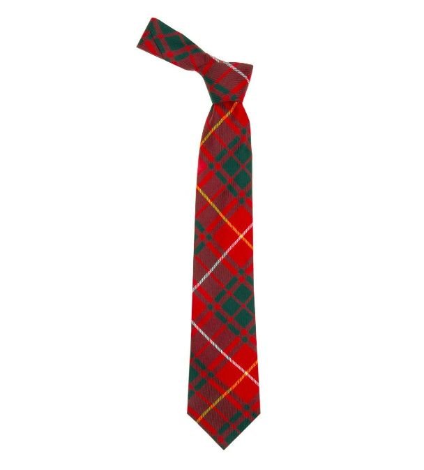 Image 1 of Bruce Modern Clan Tartan Lightweight Wool Straight Mens Neck Tie 