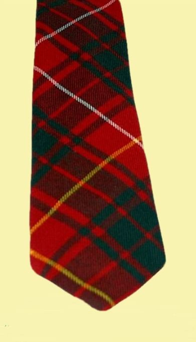 Image 2 of Bruce Modern Clan Tartan Lightweight Wool Straight Mens Neck Tie 