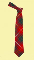 Bruce Modern Clan Tartan Lightweight Wool Straight Mens Neck Tie 