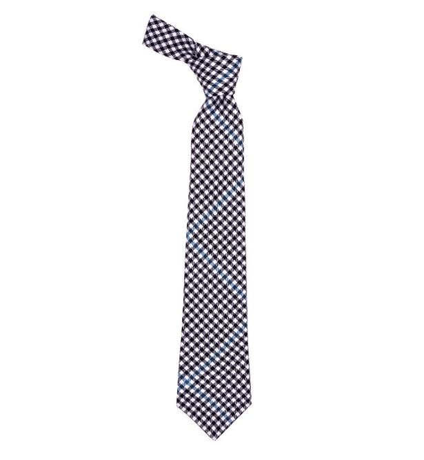 Image 1 of Buccleuch Check Tartan Lightweight Wool Straight Mens Neck Tie