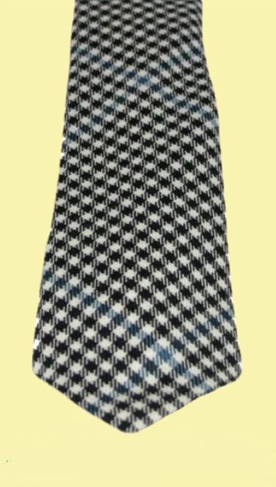 Image 2 of Buccleuch Check Tartan Lightweight Wool Straight Mens Neck Tie