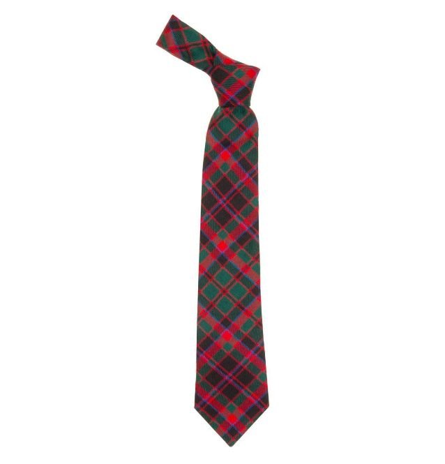 Image 1 of Buchan Modern Clan Tartan Lightweight Wool Straight Mens Neck Tie