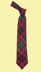 Buchan Modern Clan Tartan Lightweight Wool Straight Mens Neck Tie
