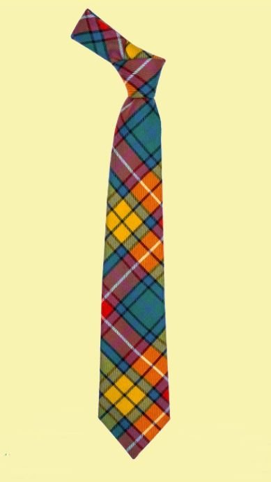 Image 0 of Buchanan Ancient Clan Tartan Lightweight Wool Straight Mens Neck Tie