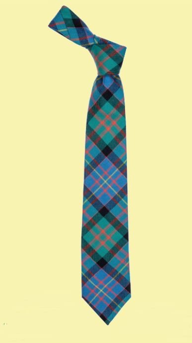 Image 0 of Cameron Of Erracht Ancient Clan Tartan Lightweight Wool Straight Mens Neck Tie