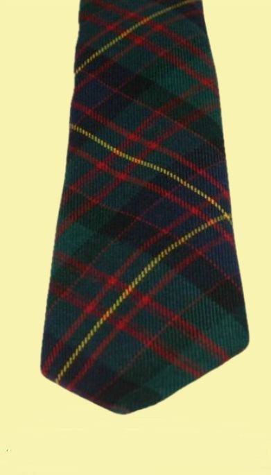 Image 2 of Cameron Of Erracht Modern Clan Tartan Lightweight Wool Straight Mens Neck Tie