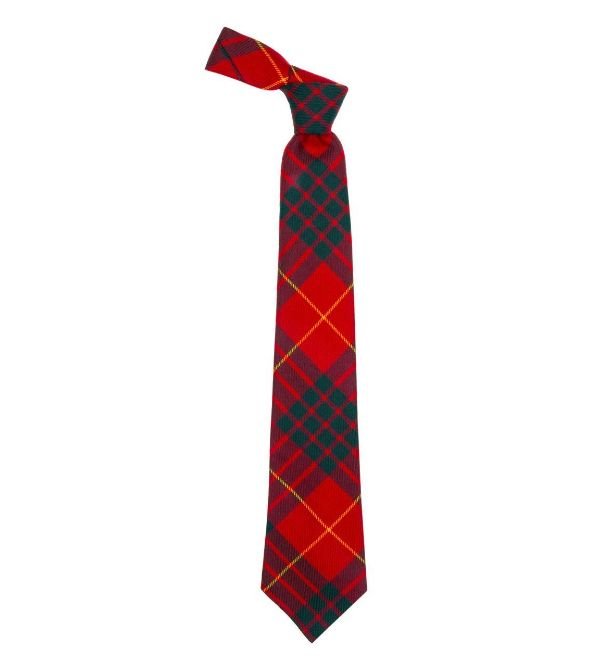 Image 1 of Cameron Modern Clan Tartan Lightweight Wool Straight Mens Neck Tie