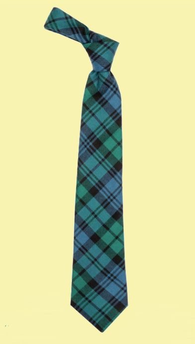 Image 0 of Campbell Ancient Clan Tartan Lightweight Wool Straight Mens Neck Tie
