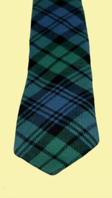 Image 2 of Campbell Ancient Clan Tartan Lightweight Wool Straight Mens Neck Tie