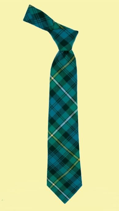 Image 0 of Campbell Of Argyll Ancient Clan Tartan Lightweight Wool Straight Mens Neck Tie