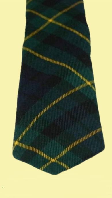 Image 2 of Campbell Of Breadalbane Modern Tartan Lightweight Wool Straight Mens Neck Tie