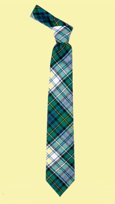Image 0 of Campbell Dress Ancient Clan Tartan Lightweight Wool Straight Mens Neck Tie
