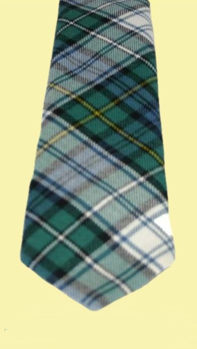 Image 2 of Campbell Dress Ancient Clan Tartan Lightweight Wool Straight Mens Neck Tie