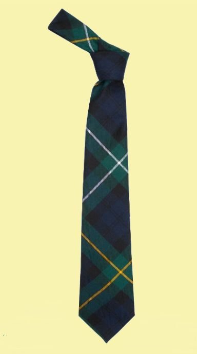 Image 0 of Campbell Of Louden Modern Clan Tartan Lightweight Wool Straight Mens Neck Tie 