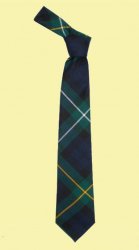 Campbell Of Louden Modern Clan Tartan Lightweight Wool Straight Mens Neck Tie 
