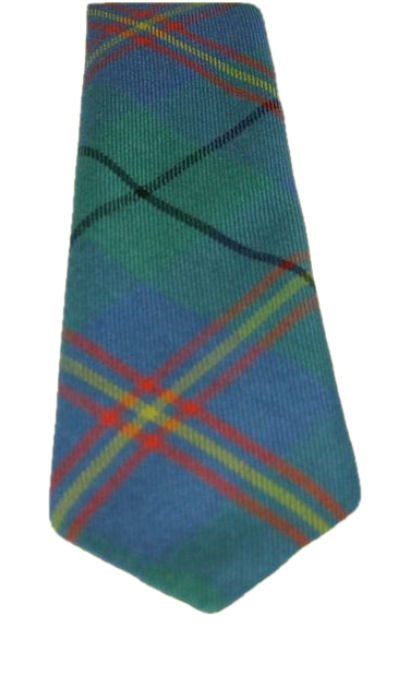 Image 3 of Carmichael Ancient Clan Tartan Lightweight Wool Straight Mens Neck Tie