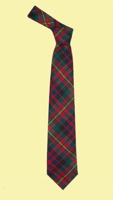 Image 0 of Carnegie Modern Clan Tartan Lightweight Wool Straight Mens Neck Tie