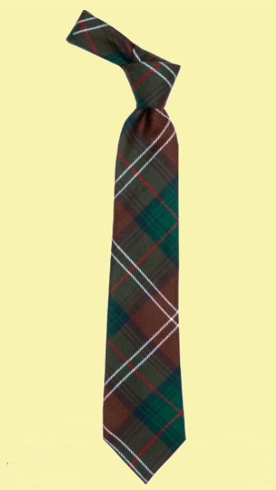 Image 0 of Chisholm Hunting Modern Clan Tartan Lightweight Wool Straight Mens Neck Tie
