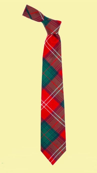 Image 0 of Chisholm Modern Clan Tartan Lightweight Wool Straight Mens Neck Tie
