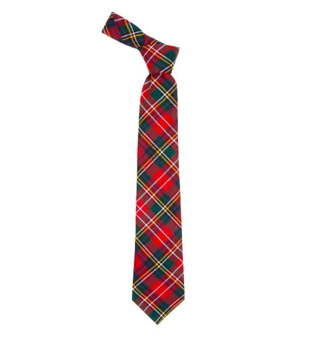 Image 1 of Christie Modern Clan Tartan Lightweight Wool Straight Mens Neck Tie
