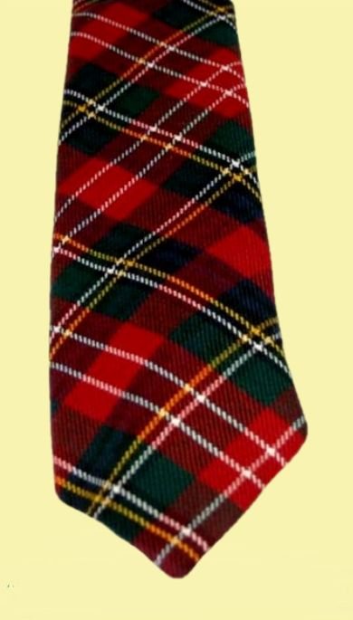 Image 2 of Christie Modern Clan Tartan Lightweight Wool Straight Mens Neck Tie