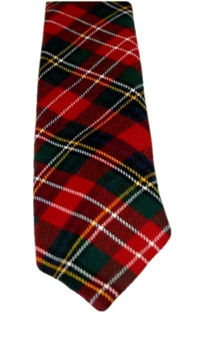 Image 3 of Christie Modern Clan Tartan Lightweight Wool Straight Mens Neck Tie