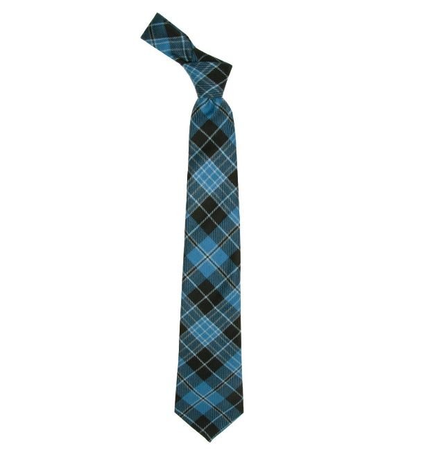 Image 1 of Clergy Ancient Tartan Lightweight Wool Straight Mens Neck Tie