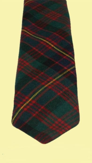 Image 2 of Cochrane Modern Clan Tartan Lightweight Wool Straight Mens Neck Tie 