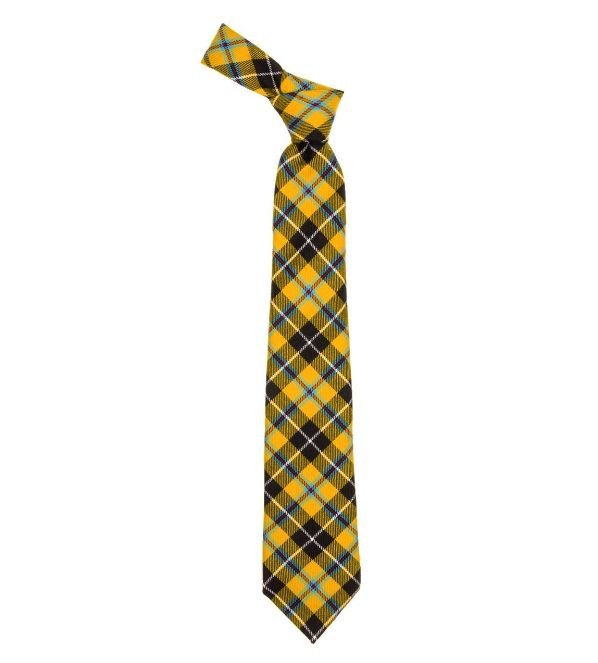 Image 1 of Cornish National Tartan Lightweight Wool Straight Mens Neck Tie