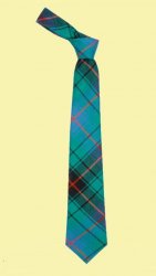 Davidson Ancient Clan Tartan Lightweight Wool Straight Mens Neck Tie