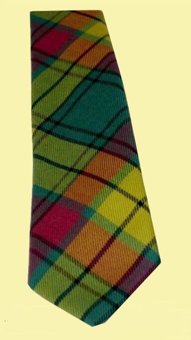Image 2 of MacMillan Old Ancient Clan Tartan Lightweight Wool Straight Mens Neck Tie
