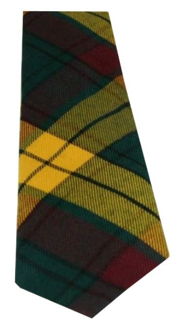 Image 3 of MacMillan Old Modern Clan Tartan Lightweight Wool Straight Mens Neck Tie