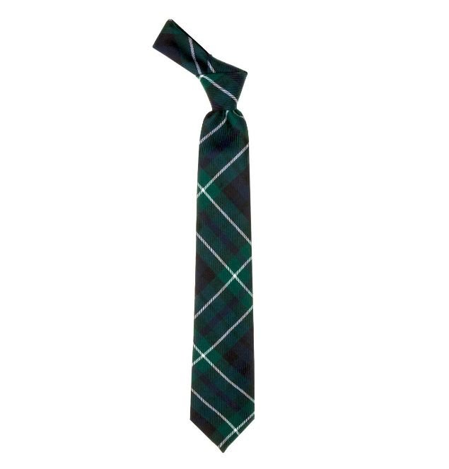 Image 1 of MacNeil Of Colonsay Modern Clan Tartan Lightweight Wool Straight Mens Neck Tie