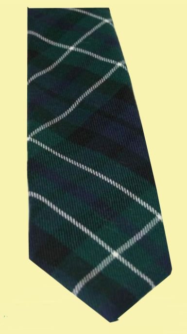 Image 2 of MacNeil Of Colonsay Modern Clan Tartan Lightweight Wool Straight Mens Neck Tie