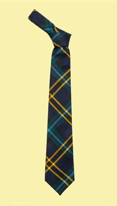 Image 0 of Weir Modern Clan Tartan Lightweight Wool Straight Mens Neck Tie